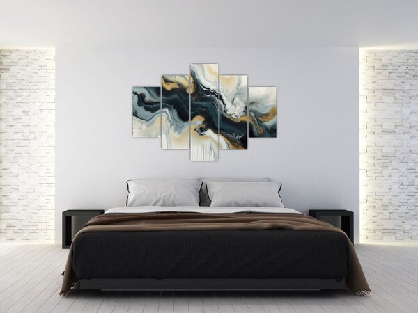 Tablou - Desen marmorat (150x105 cm)