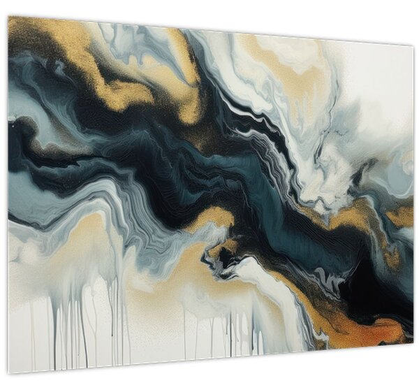 Tablou - Desen marmorat (70x50 cm)