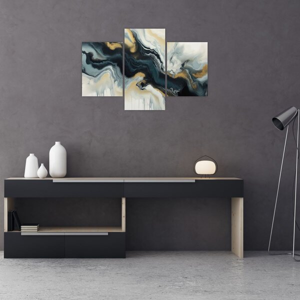 Tablou - Desen marmorat (90x60 cm)