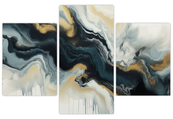 Tablou - Desen marmorat (90x60 cm)