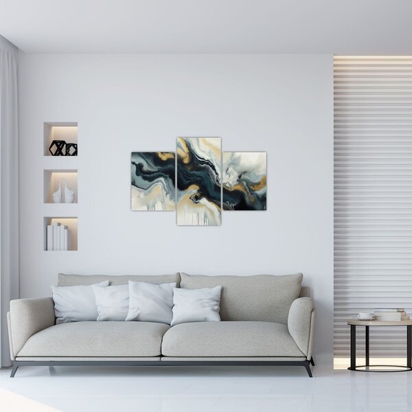 Tablou - Desen marmorat (90x60 cm)