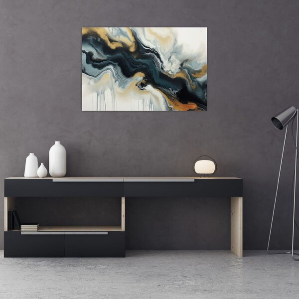 Tablou - Desen marmorat (90x60 cm)
