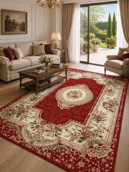 Covor Lotos 571-210 Rosu Covoare Clasice Orientale 50 x 80
