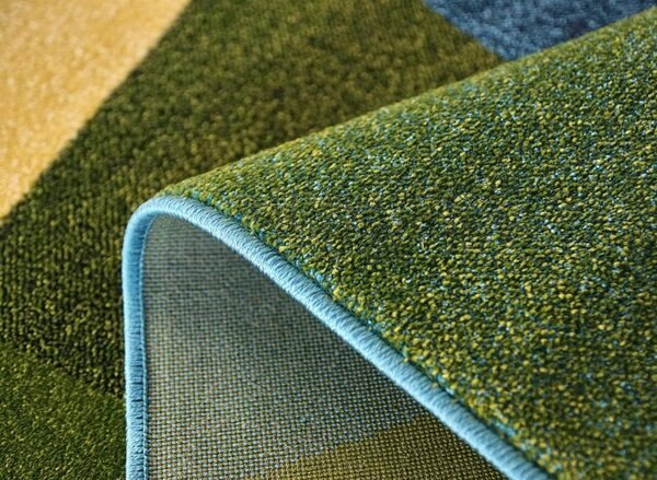 Covor Kolibri 11486-125, Marime 80 x 150 cm, Multicolor, Inaltime Fir 9 mm, Antialergic, Polipropilena, Living, Dormitor, Sufragerie, Birou 80 x 150