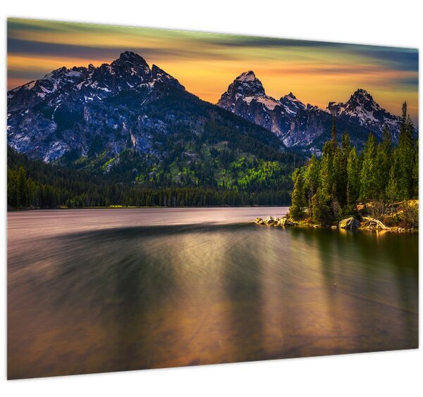 Tablou - Parcul Național Grand Teton (70x50 cm)