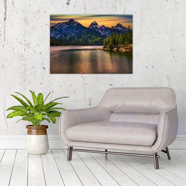 Tablou - Parcul Național Grand Teton (70x50 cm)