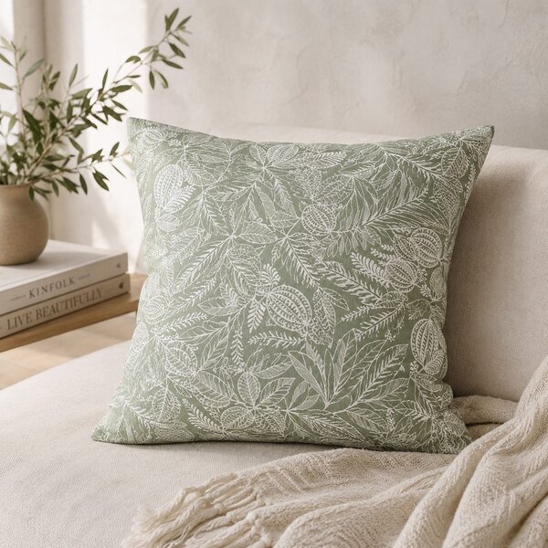 Față de pernă decorativă Pedido - Verde | 40 x 40 cm