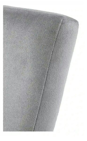 Scaun SORBUS, gri/stejar miere, stofa clasica, 44x57x95 cm