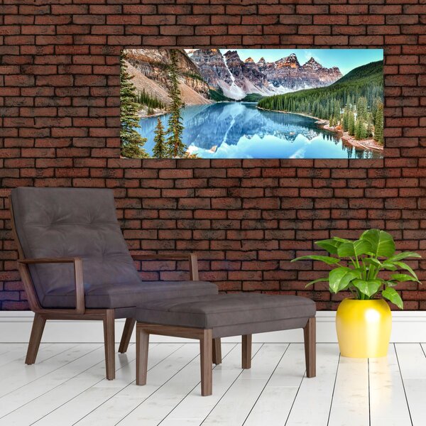 Tablou - Lacul Moraine (120x50 cm)