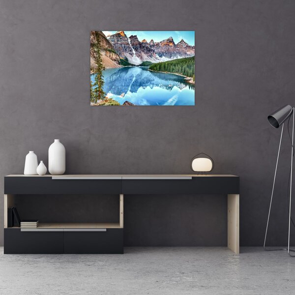 Tablou - Lacul Moraine (70x50 cm)