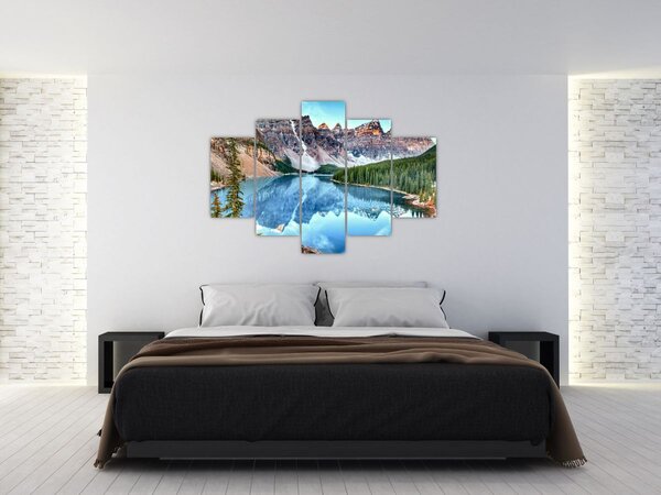 Tablou - Lacul Moraine (150x105 cm)
