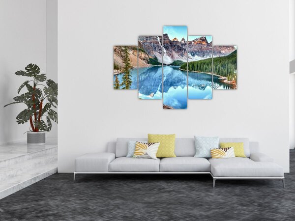 Tablou - Lacul Moraine (150x105 cm)