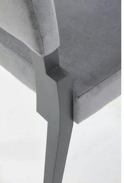 Scaun SORBUS, gri/negru, stofa clasica, 44x57x95 cm
