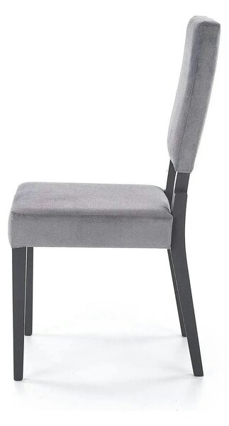 Scaun SORBUS, gri/negru, stofa clasica, 44x57x95 cm
