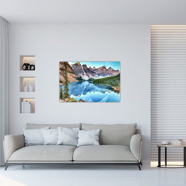 Tablou - Lacul Moraine (90x60 cm)