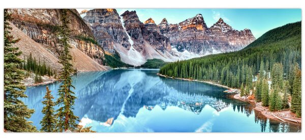 Tablou - Lacul Moraine (120x50 cm)