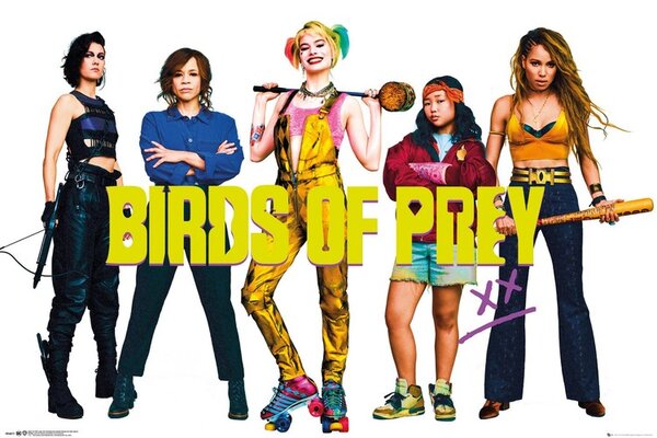 Poster Birds of Prey: And the Fantabulous Emancipation of One Harley Quinn - Group, (91.5 x 61 cm)