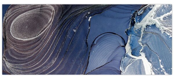 Tablou - Cerneală marmorată (120x50 cm)