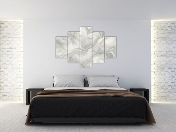 Tablou - Textura de marmură naturală (150x105 cm)