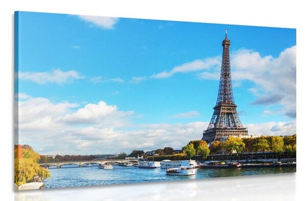 Tablou panoramă minunată a Parisului