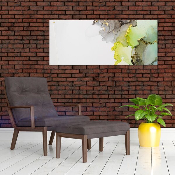 Tablou - Arta abstractă în cerneală (120x50 cm)