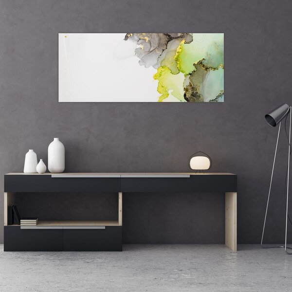 Tablou - Arta abstractă în cerneală (120x50 cm)