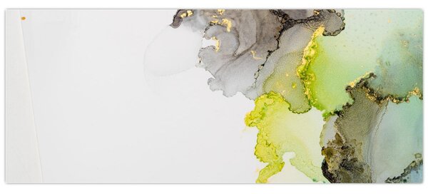 Tablou - Arta abstractă în cerneală (120x50 cm)