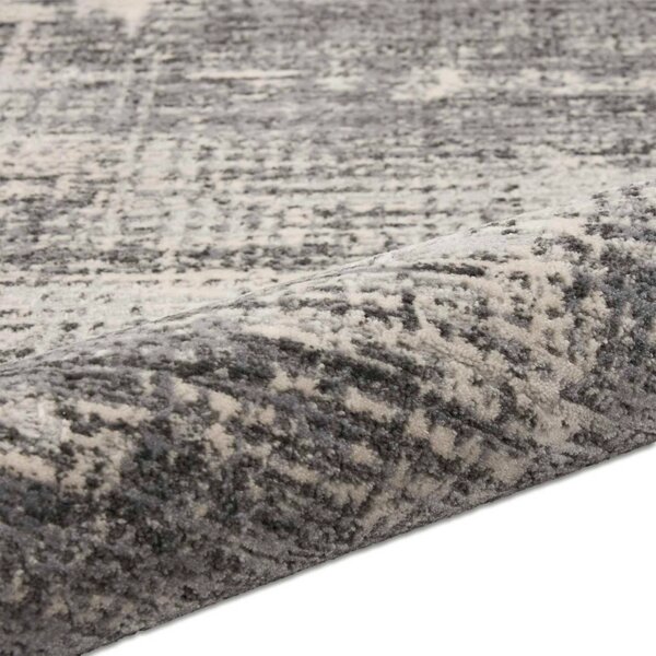 Covor Calvin Klein CK953, Gri, Bej, Marime 97 x 152 cm, Modern, Ideal pentru Living, Dormitor, Birou, Sufragerie 97 x 152
