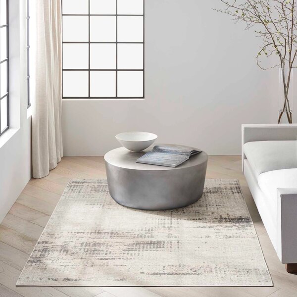 Covor Calvin Klein CK953, Crem, Bej, Marime 97 x 152 cm, Modern, Ideal pentru Living, Dormitor, Birou, Sufragerie 97 x 152