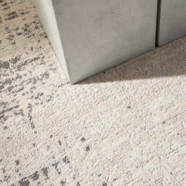 Covor Calvin Klein CK953, Crem, Bej, Marime 97 x 152 cm, Modern, Ideal pentru Living, Dormitor, Birou, Sufragerie 97 x 152