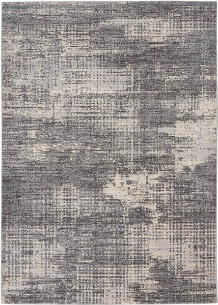 Covor Calvin Klein CK953, Gri, Bej, Marime 97 x 152 cm, Modern, Ideal pentru Living, Dormitor, Birou, Sufragerie 97 x 152
