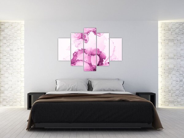 Tablou - Decor roz (150x105 cm)