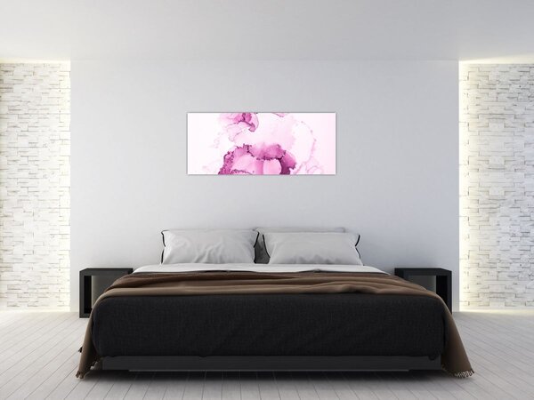 Tablou - Decor roz (120x50 cm)