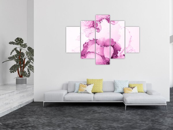 Tablou - Decor roz (150x105 cm)