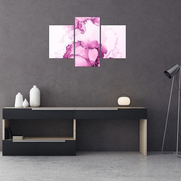 Tablou - Decor roz (90x60 cm)