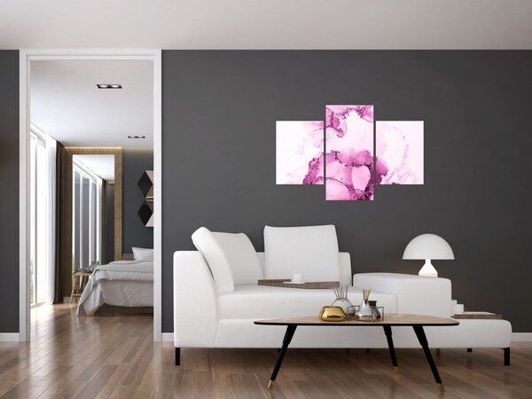 Tablou - Decor roz (90x60 cm)