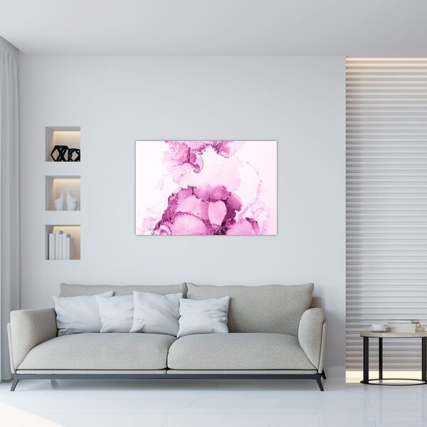 Tablou - Decor roz (90x60 cm)