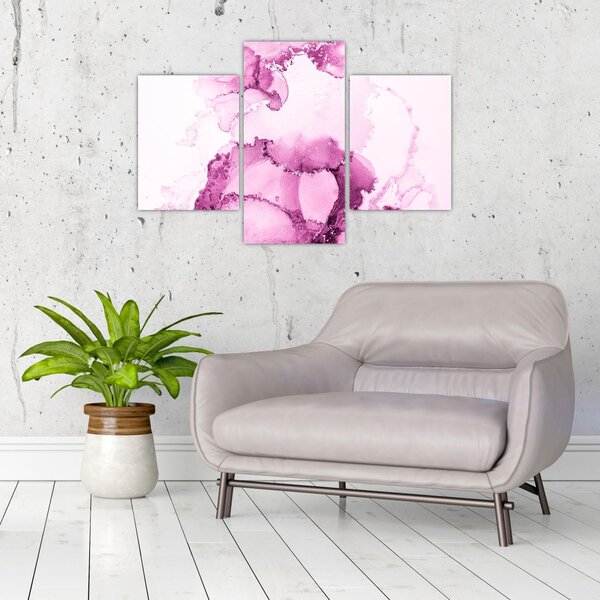 Tablou - Decor roz (90x60 cm)