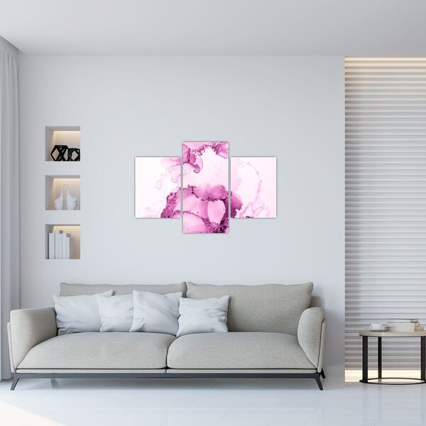 Tablou - Decor roz (90x60 cm)
