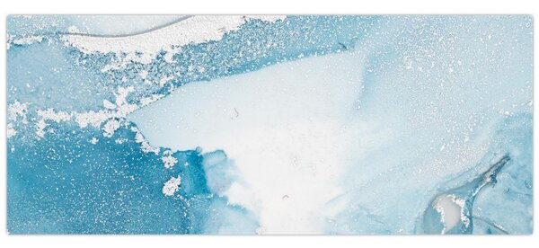 Tablou - Decor albastru (120x50 cm)