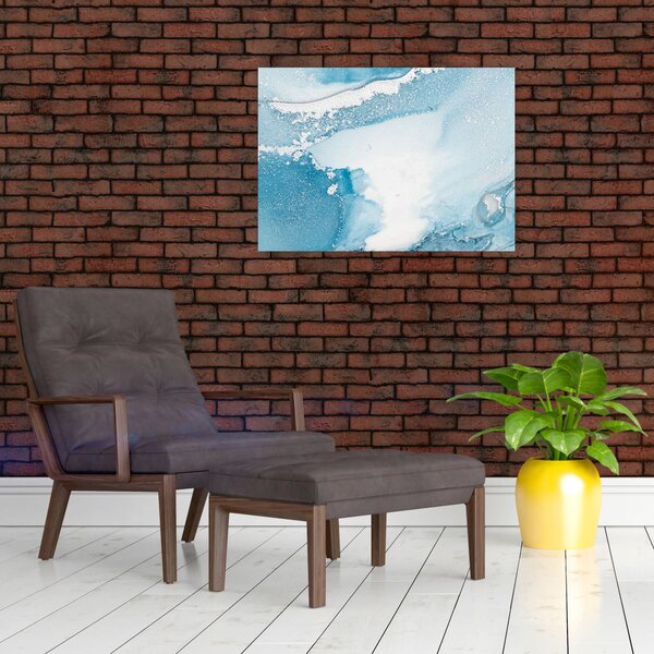 Tablou - Decor albastru (70x50 cm)