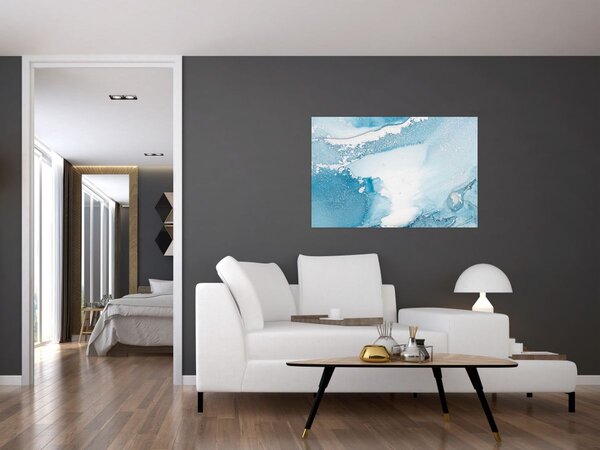 Tablou - Decor albastru (90x60 cm)