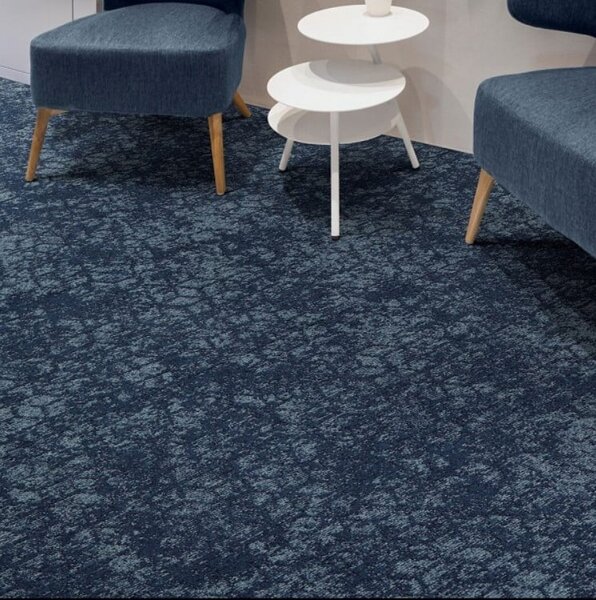 Mocheta Modulara Dale, Olanda, Clasa 31, Trafic Comercial, Realise 523 Navy, Bleumarin, Albastru, 5 mp cutie (20 dale, 50 x 50 cm), Grosime 6.5 mm