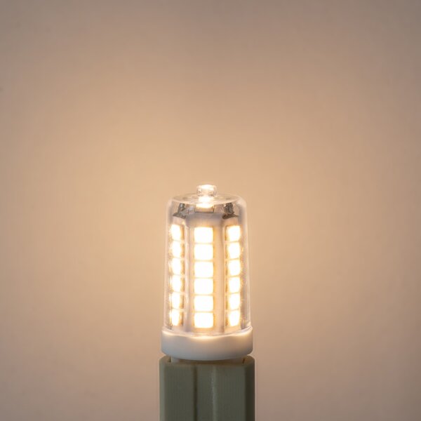Set de 5 becuri LED G9 transparente 3,5W 480 lm 3000K