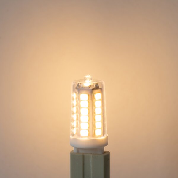 Set de 5 becuri LED G9 transparente 3,5W 480 lm 2700K
