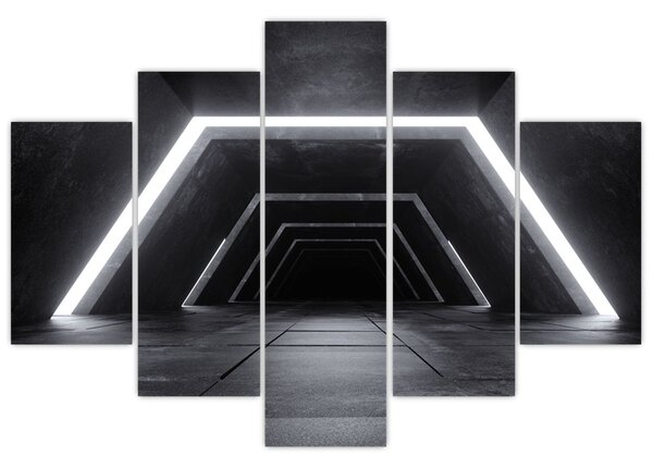 Tablou - Tunel futurist (150x105 cm)