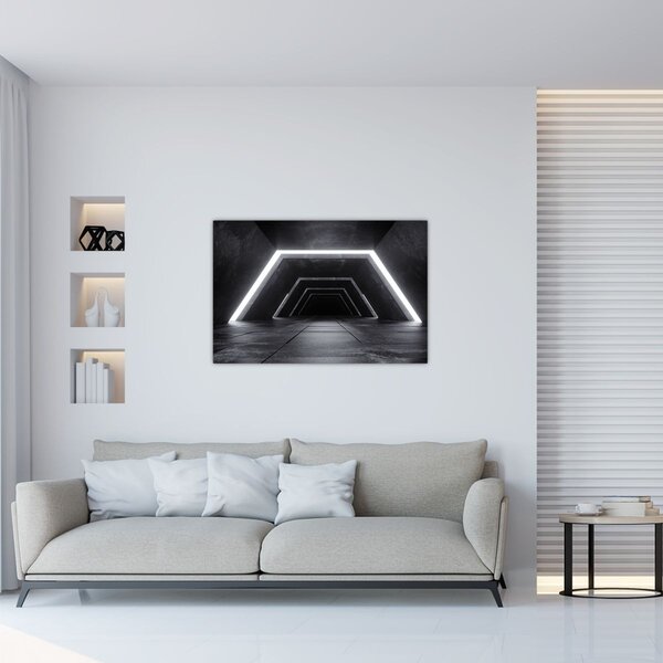 Tablou - Tunel futurist (90x60 cm)