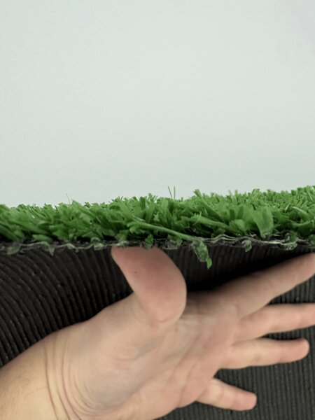 Gazon Artificial, Lungime Fir 10 mm, Latime 1m, Marime 100 x 200 cm, Verde, Imitatie Gazon Natural, Antialergic, Polipropilena, Curte, Terasa, Balcon