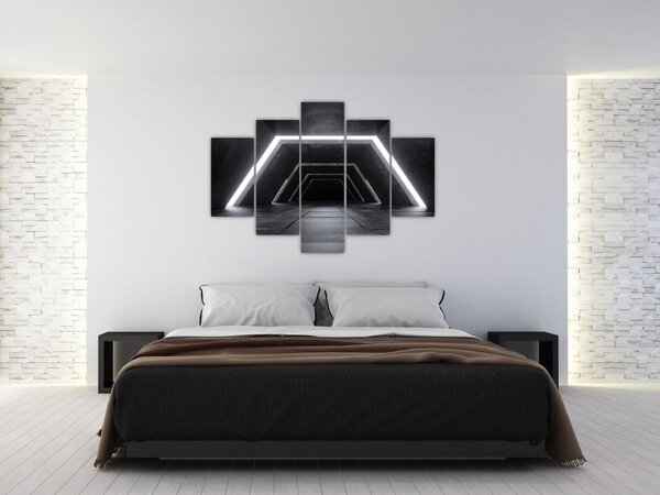 Tablou - Tunel futurist (150x105 cm)