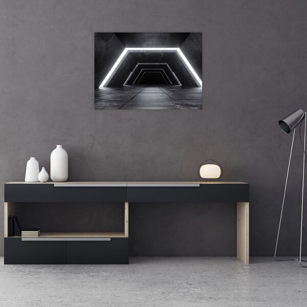 Tablou - Tunel futurist (70x50 cm)